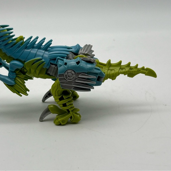 SLASH Age of Extinction Transformers 2014 One Step Changer Dinobot RARE Figure - Picture 4 of 15